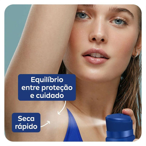Desodorante Antitranspirante Nivea Protect & Care Aerossol, 1 Unidade Com 150Ml