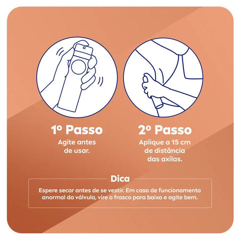 Desodorante Nivea Dermo Clareador 3 Em 1 - Aerossol, 1 Unidade Com 150Ml