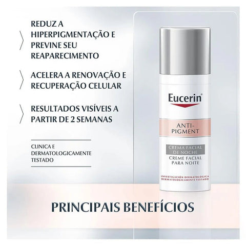 Eucerin Creme Antipigmentacao Noite 50 Ml