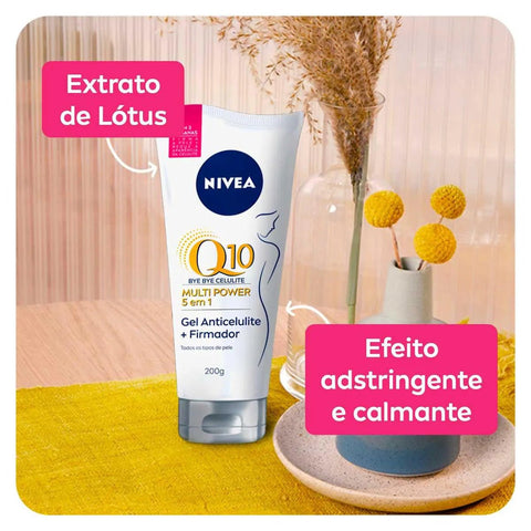 Gel Creme Firmador Nivea Q10 Bye Bye Celulite 200Ml