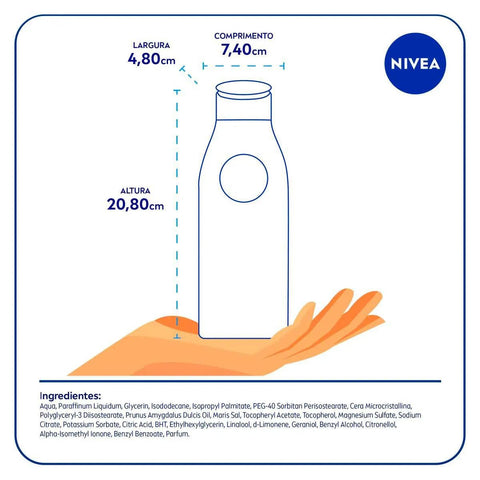 Hidratante Corporal Nivea Soft Milk Loção Com 400Ml
