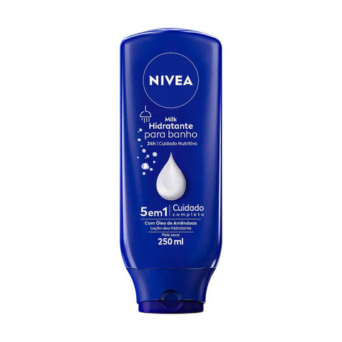Hidratante de Banho Nivea Milk 250Ml