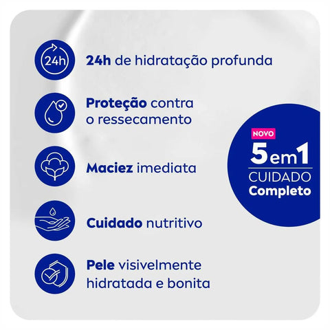 Hidratante de Banho Nivea Milk 250Ml