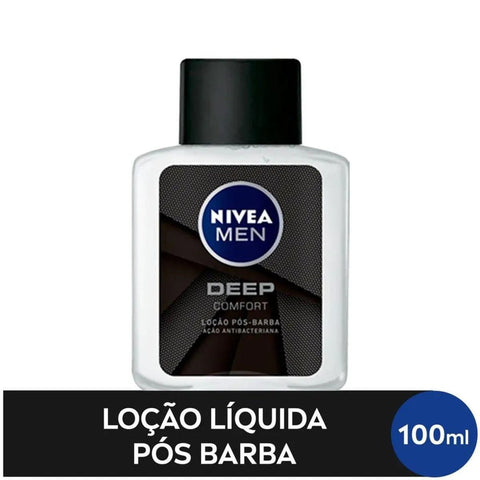 Loção Pós-Barba Nivea Men Deep Confort Com 100Ml