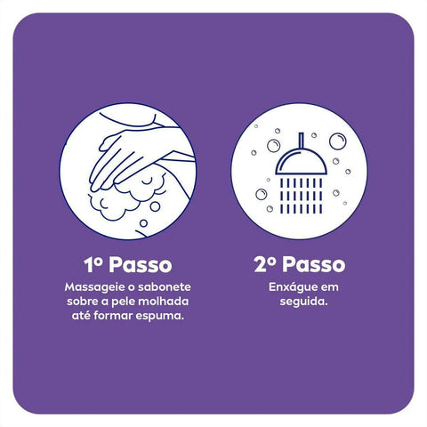 Sabonete Hidratante Nivea Lavanda e Óleos, Barra, 1 Unidade Com 85G