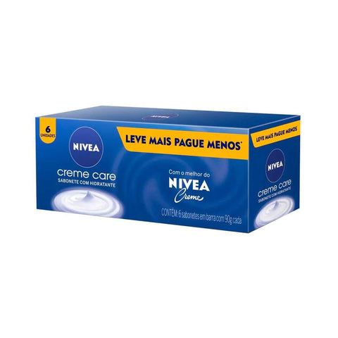 Sabonete Nivea Creme Care 90G Leve 6 Pague 5