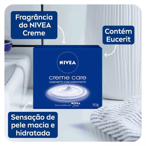 Sabonete Nivea Creme Care 90G Leve 6 Pague 5