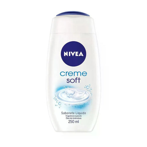 Sabonete Nivea Creme Soft Líquido, 1 Unidade Com 250Ml