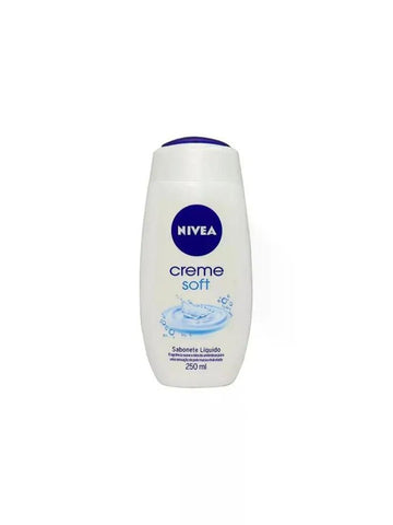 Sabonete Nivea Creme Soft Líquido, 1 Unidade Com 250Ml