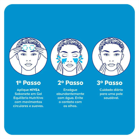Sabonete Nivea Facial Limpeza Pele Normal 150 Ml