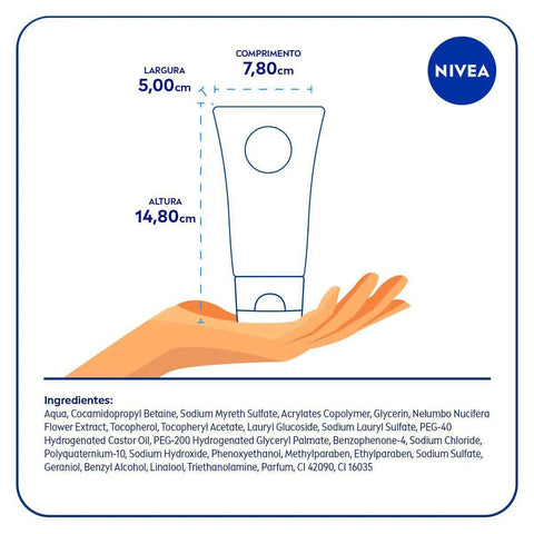 Sabonete Nivea Facial Limpeza Pele Normal 150 Ml