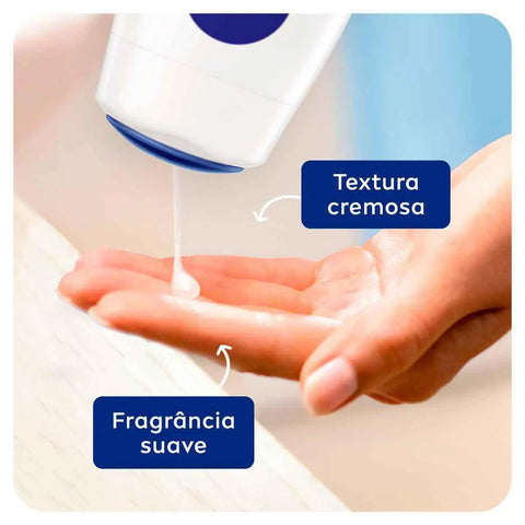 Sabonete Nivea Líquido Antibacteriano 3 Em 1 Frasco 250 Ml