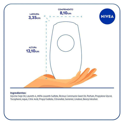 Sabonete Nivea Óleo Para Banho Líquido Com 200Ml
