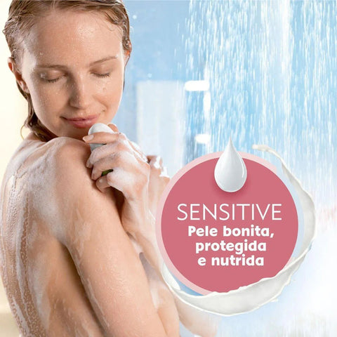Sabonete Nivea Pure Milk Sensitive Barra, 6 Unidades Com 90G Cada, Leve Mais Pague Menos