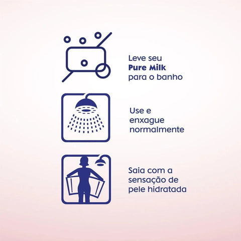 Sabonete Nivea Pure Milk Sensitive Barra, 6 Unidades Com 90G Cada, Leve Mais Pague Menos