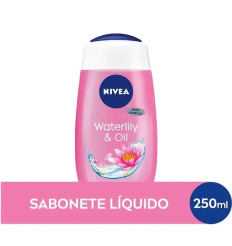 Sabonete Nivea Waterlily & Oil Lírio D'Água, Líquido Com 250Ml