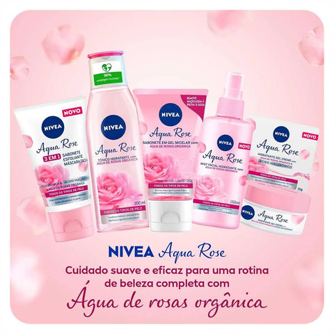 Tonico Nivea Líquido Facial Aqua Rose 200 Ml