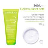 Bioderma Sébium Gel Moussant Actif Gel de Limpeza 106g