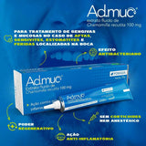 Ad,Muc Pomada 100 mg 10G