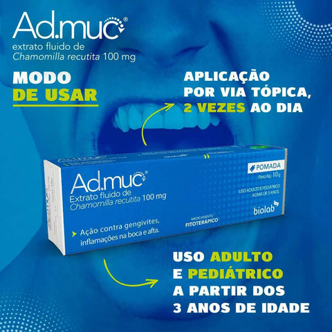 Ad,Muc Pomada 100 mg 10G