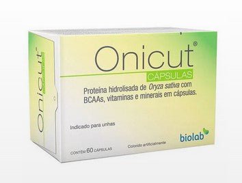 Fortalecedor de Unhas Onicut Caixa Com 60 Cápsulas