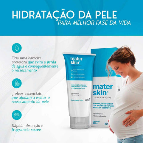 Materskin Corporal Hidratação Intensiva 200G