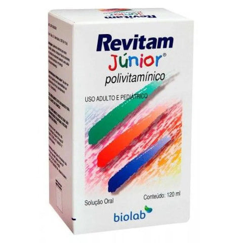 Revitam Júnior 500mg - 120 mL - Solução