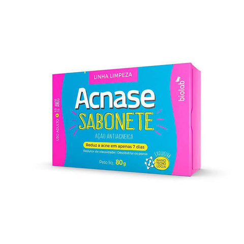 Sabonete Acnase Ação Antiacneica 80G