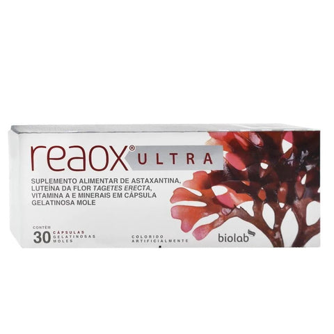 Suplemento Alimentar Reaox Ultra  30 Unidades - Cápsula