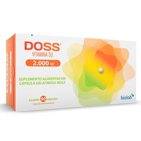 Vitamina D Doss 2.000UI - 30 Unidades - Cápsula