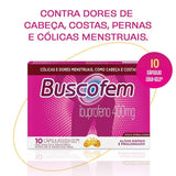 Buscofem  400mg - 10 Unidades - Cápsula