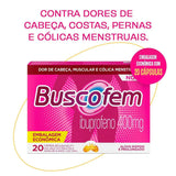 Buscofem  400mg - 20 Unidades - Cápsula