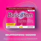 Buscofem  400mg - 20 Unidades - Cápsula