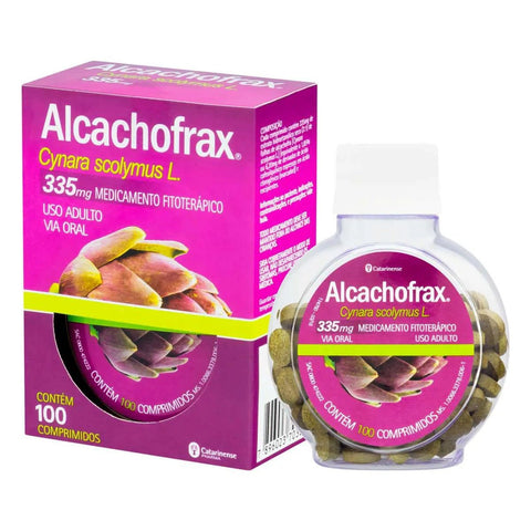 Alcachofrax 335mg - 100 Unidades - Comprimido
