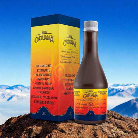 Catuama 40mg/25mL + 74mcg/25mL + 104mcg/25mL + 120mcg/25mL - 500 mL - Solução