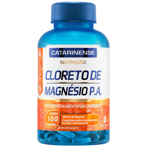 Cloreto de Magnesio P.A. (Catarinense Pharma)  100 Unidades - Comprimido