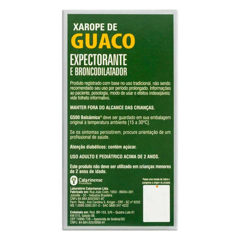 G500 Balsâmico 0,0117mL/mL - 150 mL - Xarope