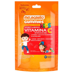 Melagrião Kids Laranja e Morango - 30 Unidades - Gomas