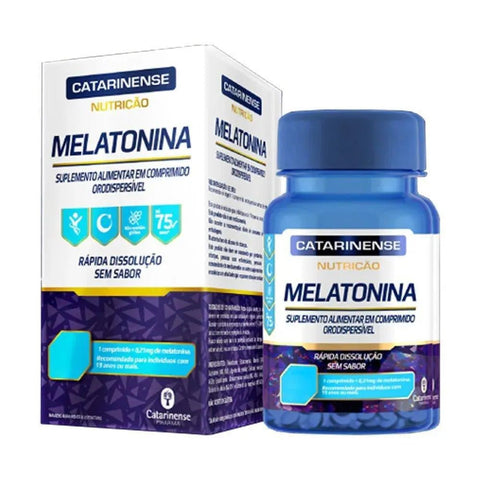Melatonina (Catarinense Pharma) 0,21mg - 120 Unidades - Comprimido