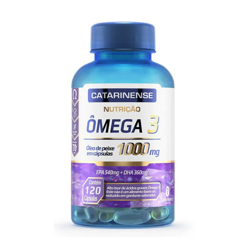Ômega 3 (Catarinense Pharma) 1000mg - 120 Unidades - Cápsula
