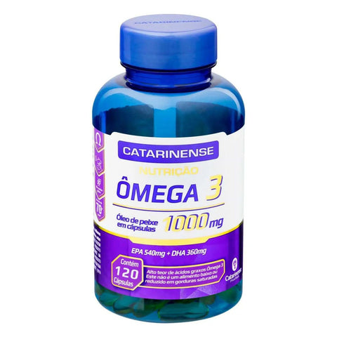 Ômega 3 (Catarinense Pharma) 1000mg - 120 Unidades - Cápsula