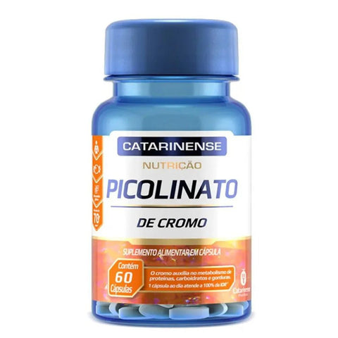 Picolinato de Cromo Com 60 Cápsulas