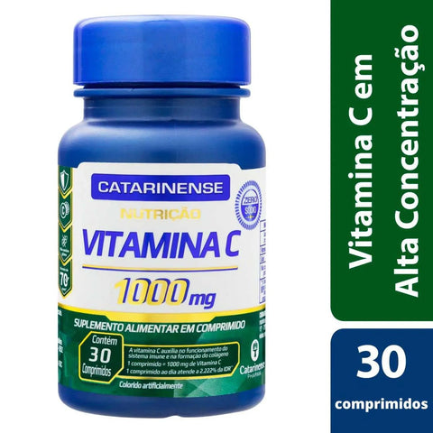 Vitamina C (Catarinense Pharma) 1000mg - 30 Unidades - Comprimido