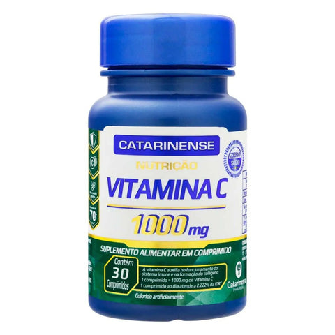 Vitamina C (Catarinense Pharma) 1000mg - 30 Unidades - Comprimido
