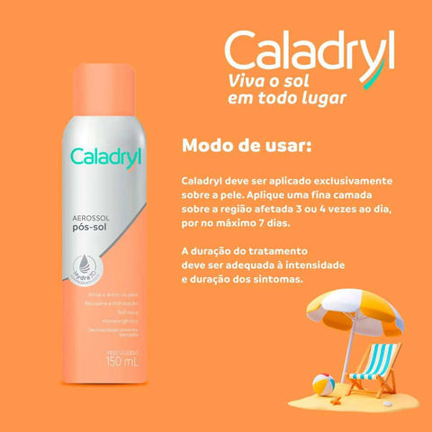 Caladryl Pós Sol  150 mL - Aerosol