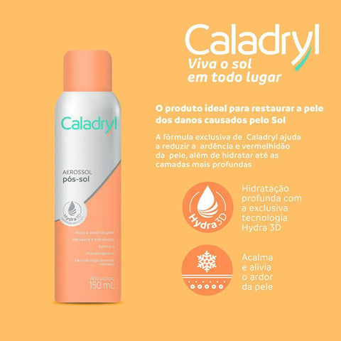 Caladryl Pós Sol  150 mL - Aerosol