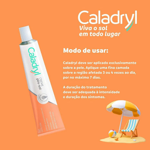 Creme Caladryl Pos Sol 28G