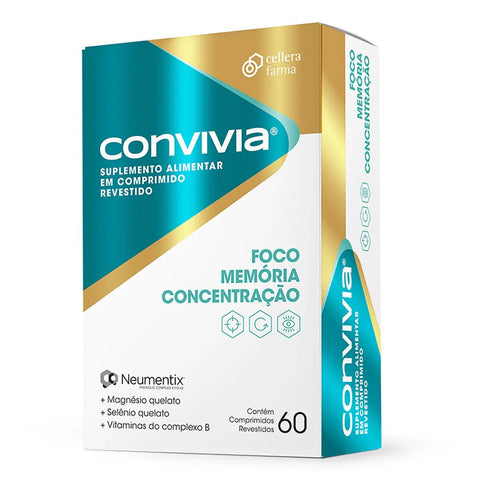 Suplemento Alimentar Convivia  60 Unidades - Comprimido