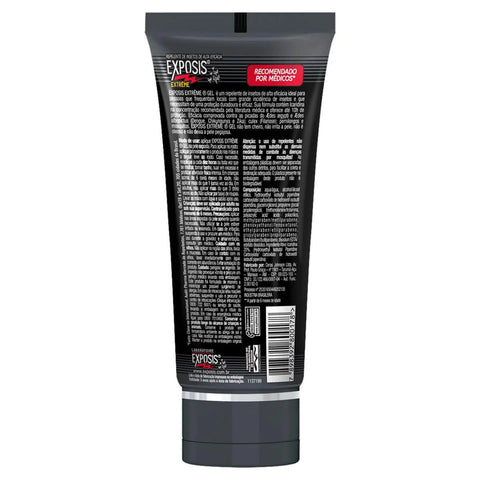 Repelente Em Gel Exposis Sem Perfume Com 100Ml