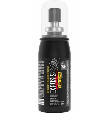 Repelente Exposis Extrême Spray, 1 Unidade Com 40Ml